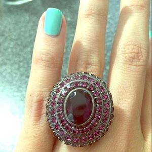 Juicy Couture Purple Jeweled Ring